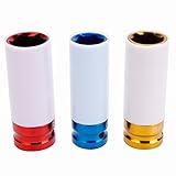 LARS360 3 Stück Schlagschrauber 17/19/21mm, 1/2 Zoll Nüsse Kraft-Schoneinsätze Chrom-Molybden-Stahl Steckschlüssel-Satz inklusive Box (3-TLG)
