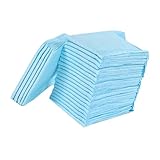 TOYANDONA Einweg Wickelunterlagen Und Erwachsene Saugfähige Bettunterlagen 60x90cm Hautfreundlich Mit Auslaufschutz Vliesstoff Einmal Unterlagen Für Reisen Und Pflege
