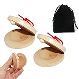 Kastagnetten Kinder Holz Kastagnetten Holz Kastagnetten Kinder Finger Kastagnetten Tanzbrett Kastagnetten Mini-Kastagnetten Fingerkastagnetten Schlaginstrumente Spielzeug Geschenke für Kinder