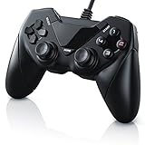 CSL - Gamepad für die Playstation 3 - PS3 Controller mit Dual Vibration - Plug and Play