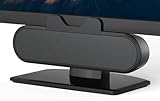 INGA USB-Lautsprecher für Computer-Monitor und Laptop, Clip-On Desktop-Soundbar, USB/C-PC-Lautsprecher, geeignet für Desktop, Laptop und Mac (Schwarz).