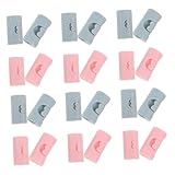 Cabilock 24 Stück Teiliges Bettdecken-Clips rutschfeste Bettlaken-Spanner Vielseitig für Bettbezüge Sofakissen Snackbeutel mit Starkem Halt Langlebig und Praktisch für Haushalt und Büro