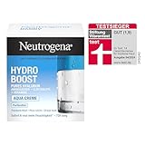 Neutrogena Hydro Boost Aqua Creme, parfümfreie Gesichtscreme mit Hyaluronsäure, Aminosäuren, Elektrolyten und Ceramiden, intensive Gesichtspflege für glatte und geschmeidige Haut 50 ml