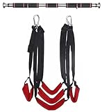 AYHYA Love Swing mit Spreizstange BDSM Set Liebesschaukel Türschaukel Sexspielzeug für Paare extrem Bondageset mit Fesseln für intensives BDSM und lustvolle Erlebnisse
