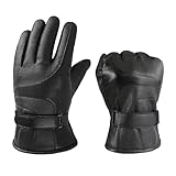 Anulely Motorrad-Handschuhe für Herren, wasserdicht, kaltes Wetter, Motorrad-Schutzausrüstung, Motorradhandschuhe für Herren und Damen, für ATVs, Dirtbike, Powersports, Reiten, Rennen, Radfahren