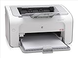 HP LaserJet Pro P1102 Laserdrucker (A4, Schwarzweiß Drucker, USB, 600 x 600 dpi) weiß