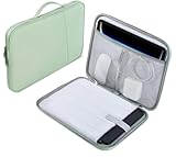 MEFEPLPBZC Tragbare Tablet-Tasche mit Hülle, geeignet for Lenovo Tab 10,1 Zoll TB-311FU TB-311XU. Hülle aus wasserdichtem Canvas(Green)