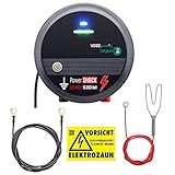 VOSS.farming 230V Weidezaungerät mit PowerShock, 2,6 Joule und 10.000V schlagstarkes Elektrozaungerät für einen sicheren Weidezaun