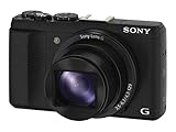 Sony DSC-HX60 Digitalkamera (20,4 Megapixel, 30-fach opt. Zoom, 7,5 cm (3 Zoll) LCD-Display, Exmor R CMOS Sensor, NFC/WiFi) schwarz