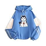 dashcos Kuroko's Basketball Hoodie Unisex Langarm Casual Kapuzenpullover Sweatshirt Kuroko Tetsuya Anime Cosplay