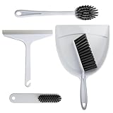 5 Stück Kehrschaufel Set, Kehrblech und Handfeger, Handfeger und Schaufel, für Reinigung zu Hause, Im Büro, In Der Schule, Ideal zum Entfernen von Staub, Schmutz und Krümeln