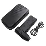 NbgrvB Turbo-Lüfter, 4000 mAh, leicht, für X3 industrieller Turbo-Gebläse, 130.000 U/min, bürstenloser Motor, Industrieventilator, 130 x 50 x 20 mm, Schwarz, 1 Stück