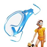 Taucherbrille für Schnorchel, Schwimmbrille für | Taucherbrille mit Schnorchel, Anti-Beschlag-Brille, 180 Grad, Schnorchelausrüstung für Jugendliche, PC-Gläser