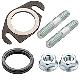 50ccm Motor Krümmerdichtung, 6-teiliges Auspuffdichtungsset für Roller 50ccm, Aprilia SR 50, Reduziert Auspuffgeräusche und verhindert Leckagen, Verbessert Motorleistung und Kraftstoffeffizienz