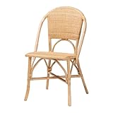 bali & pari Jaylyn Esszimmerstuhl aus natürlichem Rattan