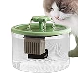 Katzen Trinkbrunnen 1.2L,Hunde Wasserspender | Leiser Trinkbrunnen Für Zuhause Küche Wohnzimmer Spielbereich Wohnung Schlafzimmer Indoor