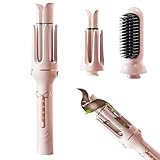 Xevinas Automatischer Lockenstab mit Beach Curls & Heatless Waves – Hair Curler, Lockenwickler Aufheizbar für Kreppeisen, Welleneisen & Lockenstäbe (B)