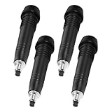 ARTSEWPLY 4 Stück Teiliges Trekkingstock Ersatzspitzen aus Carbonstahl Verschleißfest und rutschfest Passform für Wanderstöcke und Gehstöcke Stabile Metallspitzen für Outdoor und