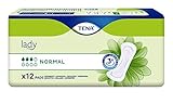 TENA Lady Normal, Damen Einlagen für leichte Blasenschwäche/Inkontinenz mit speziellem Geruchsbinder- diskret & komfortabel - 72 Hygiene-Einlagen für Frauen (6x12er Vorteilspack)