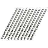New Lon0167 Recht Bohrloch 2mm Dia Metallbohrer Twist Bits x 10 STÜCKS(Gerade Schaft 2mm Durchmesser Metallbohrer Twist Bits x 10PCS)