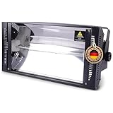 ETEC Professional Mega Strobe E-1500 DMX - 1500W Stroboskop Blitzer für DJ Equipment, Party Licht, Disco Lichter & Bühnenbeleuchtung