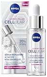 NIVEA CELLULAR Expert Filler Aufpolsterndes Hyaluronsäure Serum (1 x 30 ml), Anti-Falten und Anti-Aging Gesichtsserum, Feuchtigkeitspflege Gesicht für hydratisierte & aufgefüllte Haut, alle Hauttypen