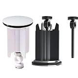 2 Stücke Abflussstopfen,40mm Universal Abflussstopfen für Waschbecken im Bad und Bidets