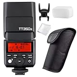 Godox Blitzgerät TT350S Systemblitzgerät für Sony Kameras