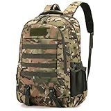 Xoeryoy Camouflage -Rucksack, große Kapazitätsjagd -Rucksack, leichte Outdoor -Sportfischerei Camping -Tasche für Männer