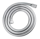 GROHE Vitalioflex Trend - Brauseschlauch (1750 mm, hitzebeständig, knickfest, universaler Anschluss), chrom, 28742002