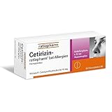 Cetirizin-ratiopharm bei Allergien: Lindert allergische Symptome bei Heuschnupfen, ganzjährigem Schnupfen und Nesselsucht 50 Tabletten