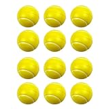 Schaumstoff-Tennisbälle, hohe Elastizität, Schaumstoff-Tennisbälle für Erwachsenenübungen, weiche Schaumstoff-Tennisbälle für Anfänger-Training, ideal für den Innen- und Außenbereich, sichere