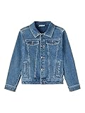 NAME IT Jungen Nkmjack Dnm Jacket 2722-io Noos, Medium Blue Denim, 146 EU