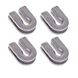 4 Stück Trimmer für Kopfösen für P25 Freischneider, Ersatz-Fadenschneider, Ersatz-Fasenschnur, Rasen-Aufsatz, Esser, Kettensäge, Terrasse, Rasen