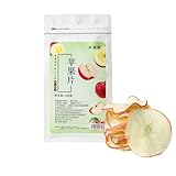 BaiLiSnacky Apfelscheiben in Rot – Ideal Für Tee Gebäck Dessert & Weihnachtsdeko – Varianten: Ananas Birne – Trockenfrüchte Für Naschen & Backen (Apfelscheiben-100g)