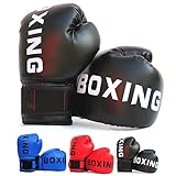 BETECK Boxhandschuhe Punchinghandschuhe Coachinghandschuhe zum Kampfsport, MMA, Muay Thai, Kickboxen 6OZ 8OZ 10OZ