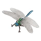 Amagogo Miniatur-Libellen-Figur, Mikro-Landschaftssammlung, Heimdekoration, Gastgeschenke, lebensechte Modelle, Action-Figur für Kinder, Kinder, Mädchen,