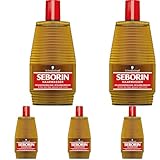 Schwarzkopf Seborin Haarwasser (400 ml), Haarwasser gegen Schuppen und Kopfhautjucken, Haarpflege erhält das Haar frisch und gesund (Packung mit 5)