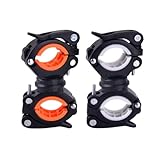 mophrati 2 Paket/los Praktische Und Langlebige Halterung Fahrrad Lampe Für Einfache Installation Und Zuverlässige Leistung Fahrrad Licht Halterung