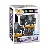 Funko Pop! Heroes: Justice League & Sonic - Shadomit Batman Hybrid Batman - Sonic + DC Comics - Vinyl-Sammelfigur - Geschenkidee - Offizielle Handelswaren - Spielzeug Für Kinder und Erwachsene