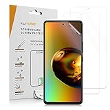 kwmobile 3X Displayschutzfolie kompatibel mit Samsung Galaxy A53 5G Folie - klare Schutzfolien Set in transparent
