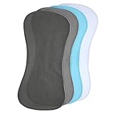 CIMAXIC 4 Stück trockentücher pflegeprodukte babykost babyklamotten geschenksets fã¼r Babys Neugeborenes Musselin Strampler Spucktuch aus Baumwolle Handtücher für Neugeborene