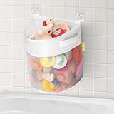 Badewannenspielzeug Aufbewahrung, Badespielzeug-Netz, Netztasche Sandspielzeug, Badewanne Aufbewahrung für Badespielzeug, Babybett Organizer, Wannenablage, Badewannenspielzeug Hängeorganizer Tasche