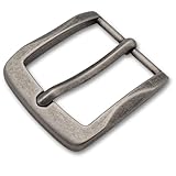 edelkern Gürtelschnalle „Sydney“ | Moderne & zeitlose Optik | Robuste Metall-Legierung | Für Gürtel ohne Schnalle (Wechselgürtel) bis 40mm Breite geeignet | Für Damen und Herren