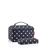 reisenthel beautycase Set metallic dots Blue - Unser Geschenkset aus Beautycase und rechteckiger Tasche Feiertage!