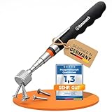 Hansewerk® original teleskop Stabmagnet Magnetstab Teleskopmagnet ausziehbar Magnetheber pick-up 80 cm teleskop stab stark magnet magnetstange stift werkzeug (1)