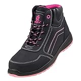 URGENT Lady Arbeitsschuhe Sicherheit Industrie Sicherheitsschuhe Modell 116 S1 EN ISO 20345 NEU + OVP (38)