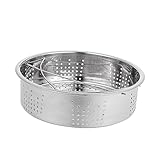 GREENADSCAPE 1Stk kann Rack küchenhelfee dampfeinsatz Dampfgarbehälter bedampfer Tamale-Topf-Dampfgarer Dampfgargerät für die Küche runder Dampfgarer Dampfkorb aus Edelstahl Rostfreier Stahl