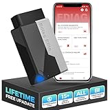 KINGBOLEN EDIAG Elite OBD2 Diagnosegerät Bluetooth,Auto Auslesegerät mit Vollständige System,15 Resets und Aktiver Test, Fahrzeugleistungstest für iPhone & Android,FCA und Can FD,Lebenslange Updates.