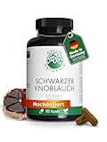 Schwarzer Knoblauch | hochdosiert 750 mg (15:1 Extrakt) | entspricht 11250 mg Tagesdosis | vegan | Ohne Zusätze | Green Naturals® | Vorrat für 6 Monate